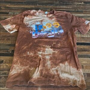 Bella Canvas Brown and Cream Graphic Tee